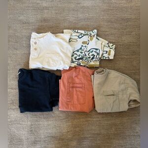 Bundle of Zara boys size 4-5 shirts